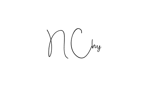 Design your own signature with our free online signature maker. With this signature software, you can create a handwritten (Andilay-7BmLP) signature for name N Chy. N Chy signature style 4 images and pictures png