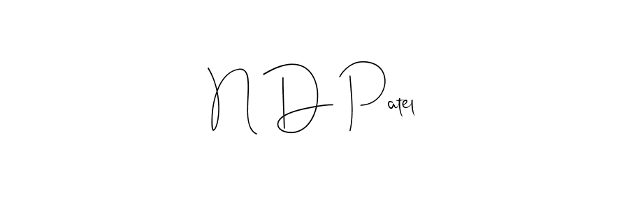 Check out images of Autograph of N D Patel name. Actor N D Patel Signature Style. Andilay-7BmLP is a professional sign style online. N D Patel signature style 4 images and pictures png