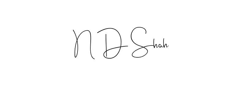 Use a signature maker to create a handwritten signature online. With this signature software, you can design (Andilay-7BmLP) your own signature for name N D Shah. N D Shah signature style 4 images and pictures png