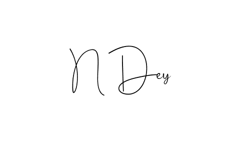 This is the best signature style for the N Dey name. Also you like these signature font (Andilay-7BmLP). Mix name signature. N Dey signature style 4 images and pictures png