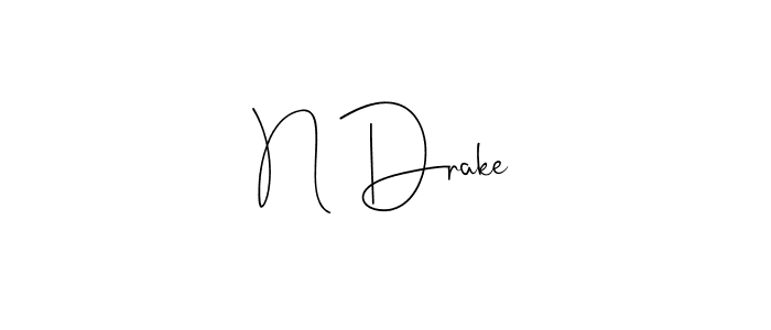 It looks lik you need a new signature style for name N Drake. Design unique handwritten (Andilay-7BmLP) signature with our free signature maker in just a few clicks. N Drake signature style 4 images and pictures png