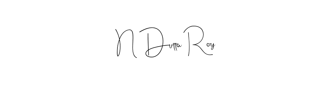 How to make N Dutta Roy signature? Andilay-7BmLP is a professional autograph style. Create handwritten signature for N Dutta Roy name. N Dutta Roy signature style 4 images and pictures png