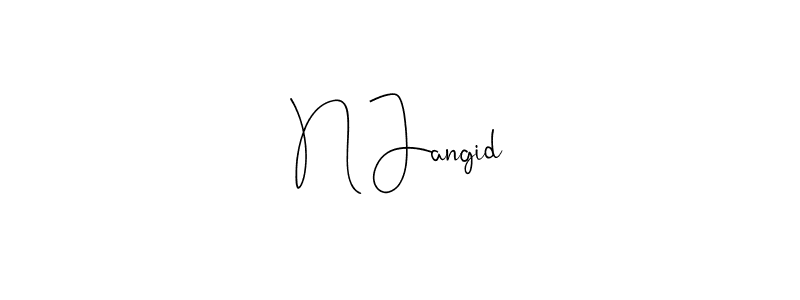 Andilay-7BmLP is a professional signature style that is perfect for those who want to add a touch of class to their signature. It is also a great choice for those who want to make their signature more unique. Get N Jangid name to fancy signature for free. N Jangid signature style 4 images and pictures png