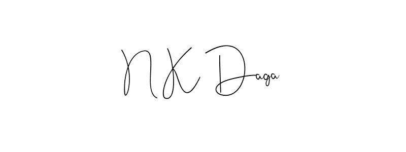 Here are the top 10 professional signature styles for the name N K Daga. These are the best autograph styles you can use for your name. N K Daga signature style 4 images and pictures png