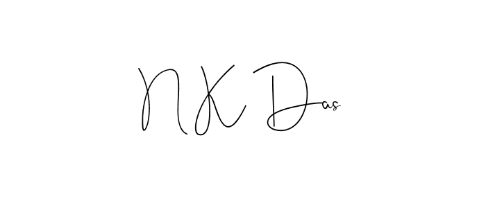 How to make N K Das signature? Andilay-7BmLP is a professional autograph style. Create handwritten signature for N K Das name. N K Das signature style 4 images and pictures png