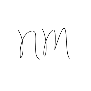 It looks lik you need a new signature style for name N M. Design unique handwritten (Andilay-7BmLP) signature with our free signature maker in just a few clicks. N M signature style 4 images and pictures png