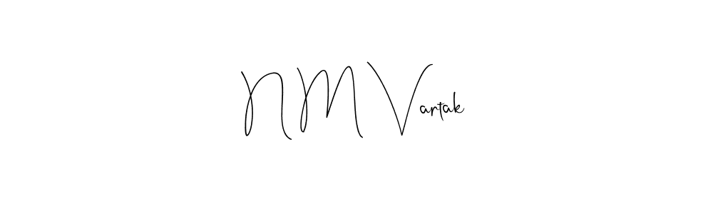 Here are the top 10 professional signature styles for the name N M Vartak. These are the best autograph styles you can use for your name. N M Vartak signature style 4 images and pictures png