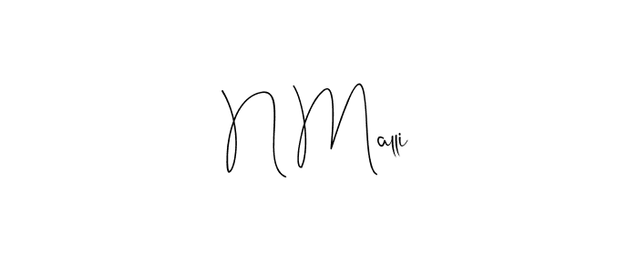 Here are the top 10 professional signature styles for the name N Malli. These are the best autograph styles you can use for your name. N Malli signature style 4 images and pictures png