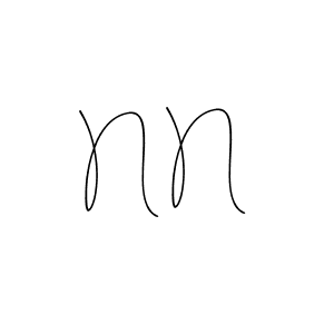 How to Draw N N signature style? Andilay-7BmLP is a latest design signature styles for name N N. N N signature style 4 images and pictures png