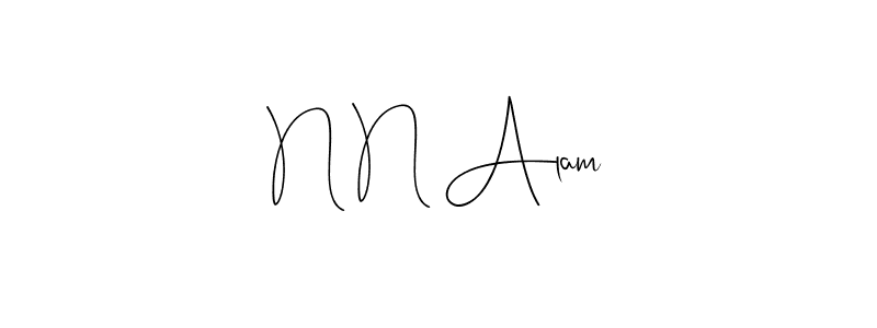 Here are the top 10 professional signature styles for the name N N Alam. These are the best autograph styles you can use for your name. N N Alam signature style 4 images and pictures png