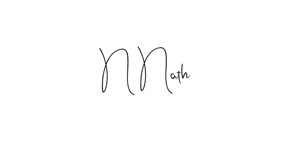 Here are the top 10 professional signature styles for the name N Nath. These are the best autograph styles you can use for your name. N Nath signature style 4 images and pictures png