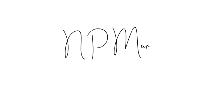 Also we have N P Mar name is the best signature style. Create professional handwritten signature collection using Andilay-7BmLP autograph style. N P Mar signature style 4 images and pictures png