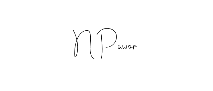 Design your own signature with our free online signature maker. With this signature software, you can create a handwritten (Andilay-7BmLP) signature for name N Pawar. N Pawar signature style 4 images and pictures png