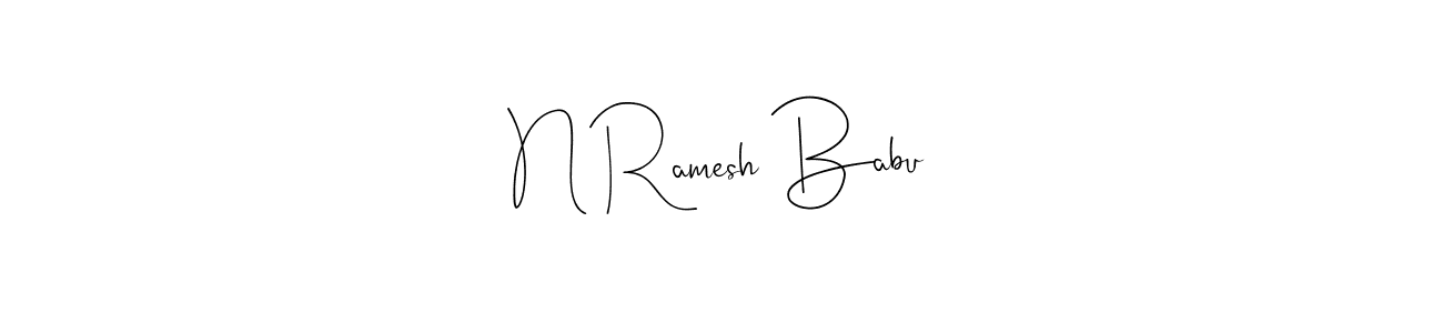 Here are the top 10 professional signature styles for the name N Ramesh Babu. These are the best autograph styles you can use for your name. N Ramesh Babu signature style 4 images and pictures png