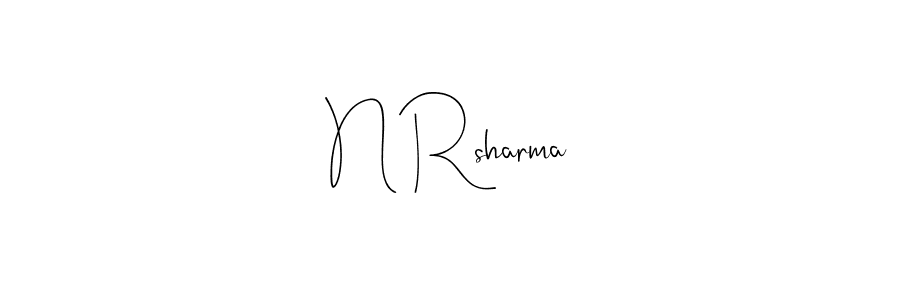 How to Draw N Rsharma signature style? Andilay-7BmLP is a latest design signature styles for name N Rsharma. N Rsharma signature style 4 images and pictures png