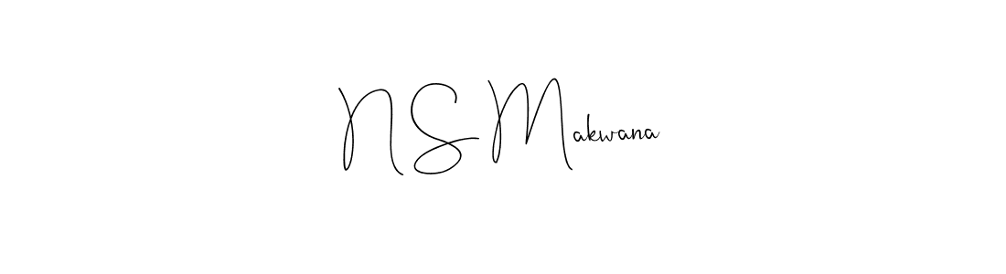 You can use this online signature creator to create a handwritten signature for the name N S Makwana. This is the best online autograph maker. N S Makwana signature style 4 images and pictures png