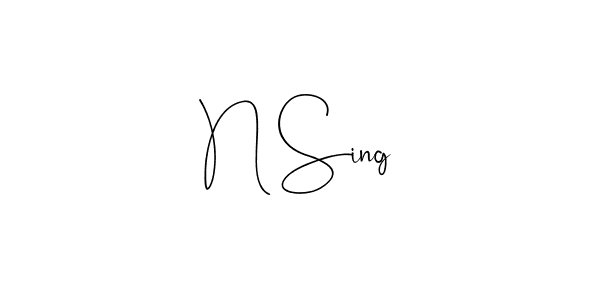 Design your own signature with our free online signature maker. With this signature software, you can create a handwritten (Andilay-7BmLP) signature for name N Sing. N Sing signature style 4 images and pictures png