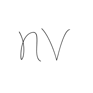 It looks lik you need a new signature style for name N V. Design unique handwritten (Andilay-7BmLP) signature with our free signature maker in just a few clicks. N V signature style 4 images and pictures png