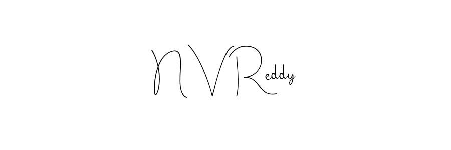 How to make N V Reddy signature? Andilay-7BmLP is a professional autograph style. Create handwritten signature for N V Reddy name. N V Reddy signature style 4 images and pictures png
