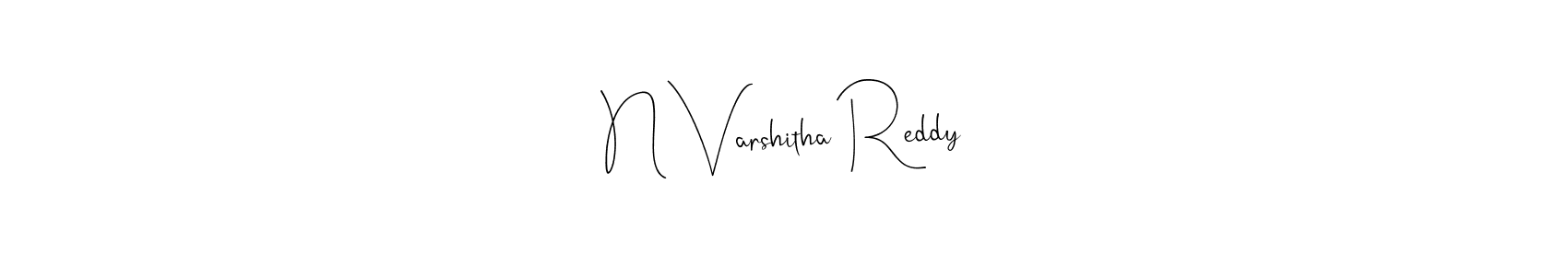 Use a signature maker to create a handwritten signature online. With this signature software, you can design (Andilay-7BmLP) your own signature for name N Varshitha Reddy. N Varshitha Reddy signature style 4 images and pictures png
