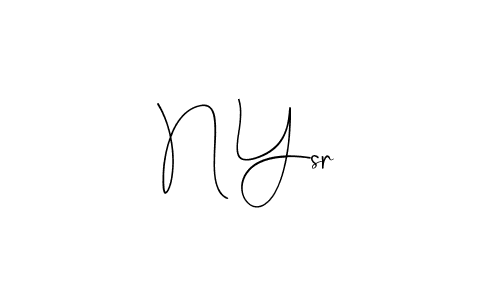 You can use this online signature creator to create a handwritten signature for the name N Ysr. This is the best online autograph maker. N Ysr signature style 4 images and pictures png