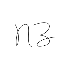 Use a signature maker to create a handwritten signature online. With this signature software, you can design (Andilay-7BmLP) your own signature for name N Z. N Z signature style 4 images and pictures png