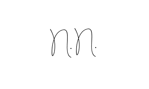 Check out images of Autograph of N. N. name. Actor N. N. Signature Style. Andilay-7BmLP is a professional sign style online. N. N. signature style 4 images and pictures png