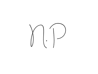 N. P stylish signature style. Best Handwritten Sign (Andilay-7BmLP) for my name. Handwritten Signature Collection Ideas for my name N. P. N. P signature style 4 images and pictures png