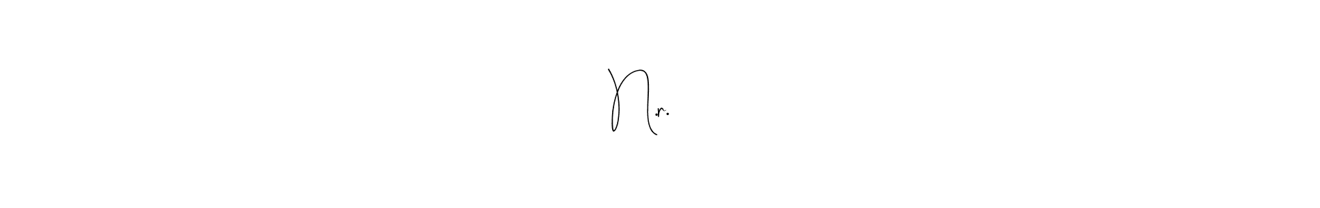 How to make N.r.जिंदे name signature. Use Andilay-7BmLP style for creating short signs online. This is the latest handwritten sign. N.r.जिंदे signature style 4 images and pictures png
