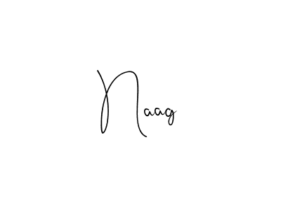 Create a beautiful signature design for name Naag. With this signature (Andilay-7BmLP) fonts, you can make a handwritten signature for free. Naag signature style 4 images and pictures png