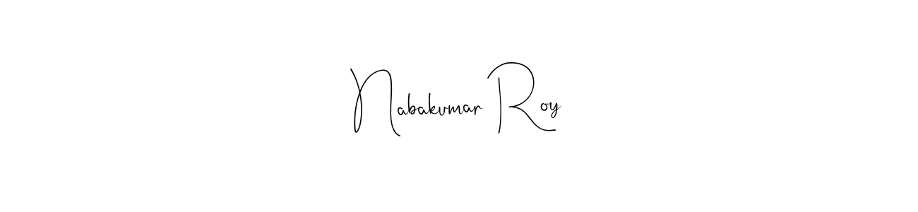 Make a beautiful signature design for name Nabakumar Roy. With this signature (Andilay-7BmLP) style, you can create a handwritten signature for free. Nabakumar Roy signature style 4 images and pictures png