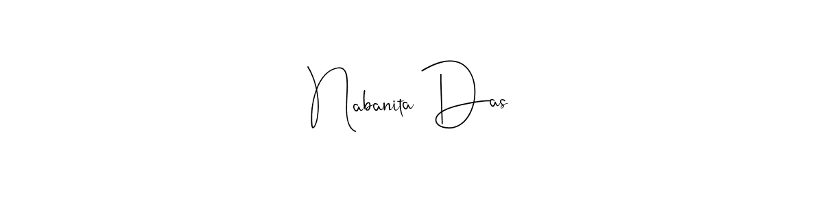 You should practise on your own different ways (Andilay-7BmLP) to write your name (Nabanita Das) in signature. don't let someone else do it for you. Nabanita Das signature style 4 images and pictures png