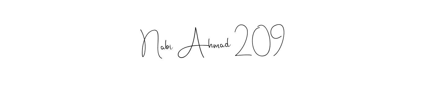 Best and Professional Signature Style for Nabi Ahmad 209. Andilay-7BmLP Best Signature Style Collection. Nabi Ahmad 209 signature style 4 images and pictures png