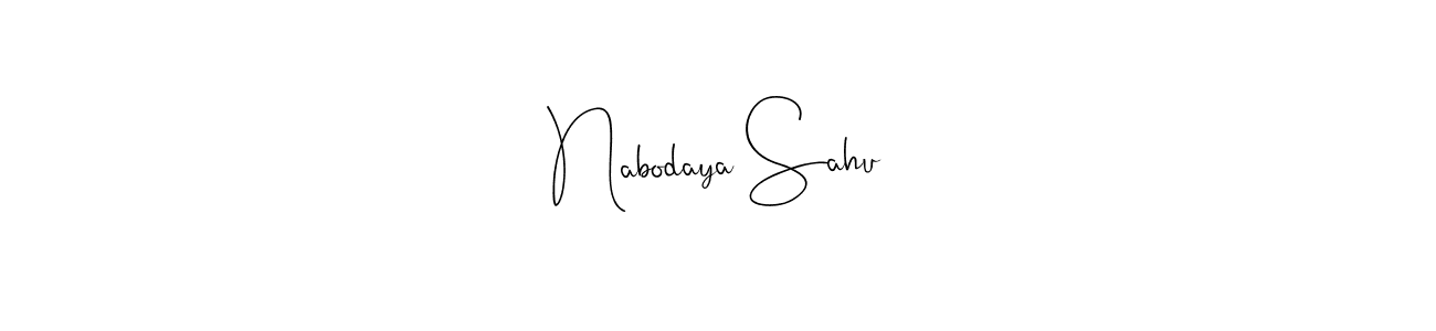 Here are the top 10 professional signature styles for the name Nabodaya Sahu. These are the best autograph styles you can use for your name. Nabodaya Sahu signature style 4 images and pictures png