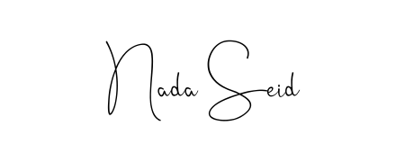 Create a beautiful signature design for name Nada Seid. With this signature (Andilay-7BmLP) fonts, you can make a handwritten signature for free. Nada Seid signature style 4 images and pictures png