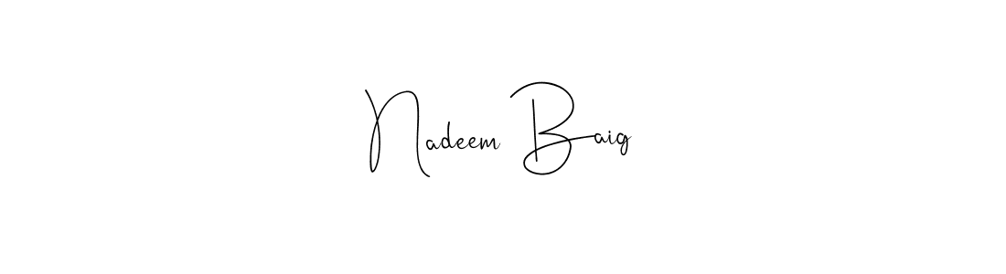 How to Draw Nadeem Baig signature style? Andilay-7BmLP is a latest design signature styles for name Nadeem Baig. Nadeem Baig signature style 4 images and pictures png