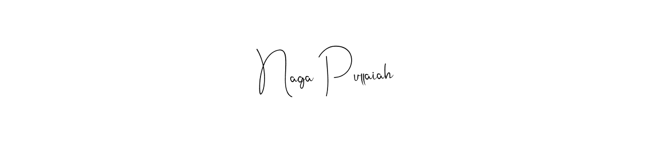 Make a beautiful signature design for name Naga Pullaiah. With this signature (Andilay-7BmLP) style, you can create a handwritten signature for free. Naga Pullaiah signature style 4 images and pictures png