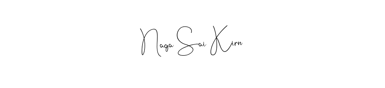 Make a beautiful signature design for name Naga Sai Kirn. Use this online signature maker to create a handwritten signature for free. Naga Sai Kirn signature style 4 images and pictures png
