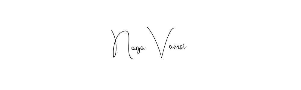 You should practise on your own different ways (Andilay-7BmLP) to write your name (Naga Vamsi) in signature. don't let someone else do it for you. Naga Vamsi signature style 4 images and pictures png