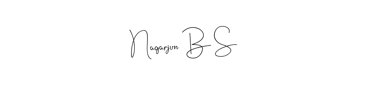 Check out images of Autograph of Nagarjun B S name. Actor Nagarjun B S Signature Style. Andilay-7BmLP is a professional sign style online. Nagarjun B S signature style 4 images and pictures png