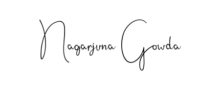 Upgrade your professional image with Nagarjuna Gowda signature created with Andilay-7BmLP font. Fast, free, and watermark-free download. Nagarjuna Gowda signature style 4 images and pictures png