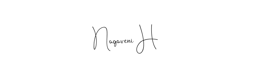 Also You can easily find your signature by using the search form. We will create Nagaveni H name handwritten signature images for you free of cost using Andilay-7BmLP sign style. Nagaveni H signature style 4 images and pictures png