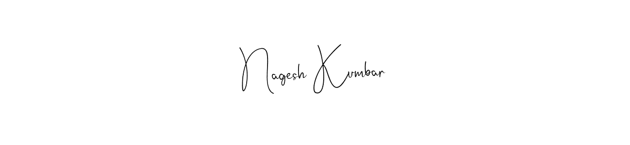 Also You can easily find your signature by using the search form. We will create Nagesh Kumbar name handwritten signature images for you free of cost using Andilay-7BmLP sign style. Nagesh Kumbar signature style 4 images and pictures png