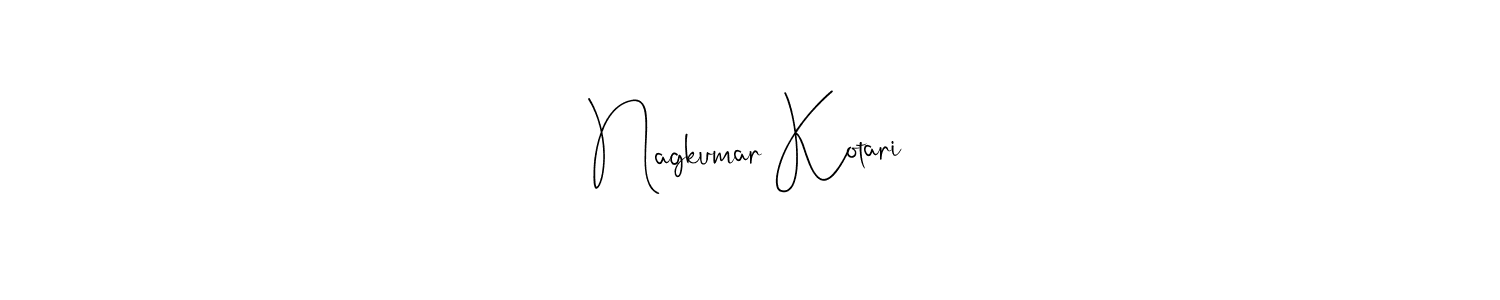 Nagkumar Kotari stylish signature style. Best Handwritten Sign (Andilay-7BmLP) for my name. Handwritten Signature Collection Ideas for my name Nagkumar Kotari. Nagkumar Kotari signature style 4 images and pictures png