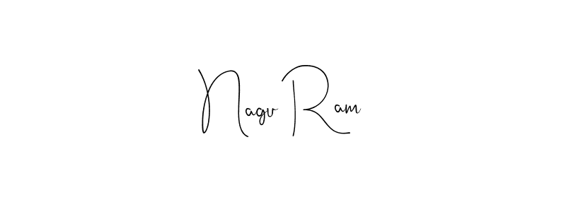 Design your own signature with our free online signature maker. With this signature software, you can create a handwritten (Andilay-7BmLP) signature for name Nagu Ram. Nagu Ram signature style 4 images and pictures png