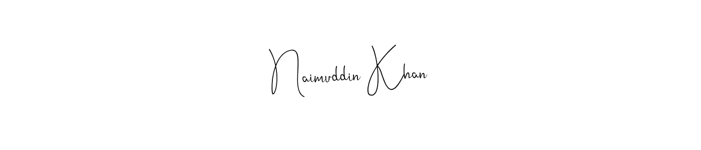 This is the best signature style for the Naimuddin Khan name. Also you like these signature font (Andilay-7BmLP). Mix name signature. Naimuddin Khan signature style 4 images and pictures png