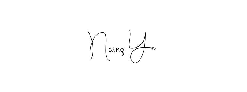 See photos of Naing Ye official signature by Spectra . Check more albums & portfolios. Read reviews & check more about Andilay-7BmLP font. Naing Ye signature style 4 images and pictures png