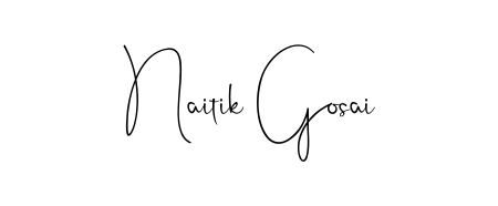 Naitik Gosai stylish signature style. Best Handwritten Sign (Andilay-7BmLP) for my name. Handwritten Signature Collection Ideas for my name Naitik Gosai. Naitik Gosai signature style 4 images and pictures png