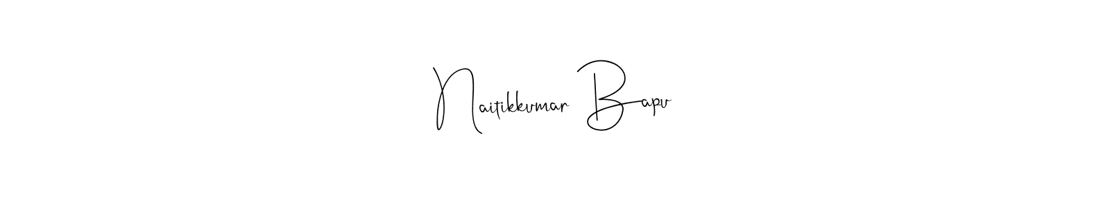 Once you've used our free online signature maker to create your best signature Andilay-7BmLP style, it's time to enjoy all of the benefits that Naitikkumar Bapu name signing documents. Naitikkumar Bapu signature style 4 images and pictures png