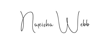 Create a beautiful signature design for name Naleisha Webb. With this signature (Andilay-7BmLP) fonts, you can make a handwritten signature for free. Naleisha Webb signature style 4 images and pictures png